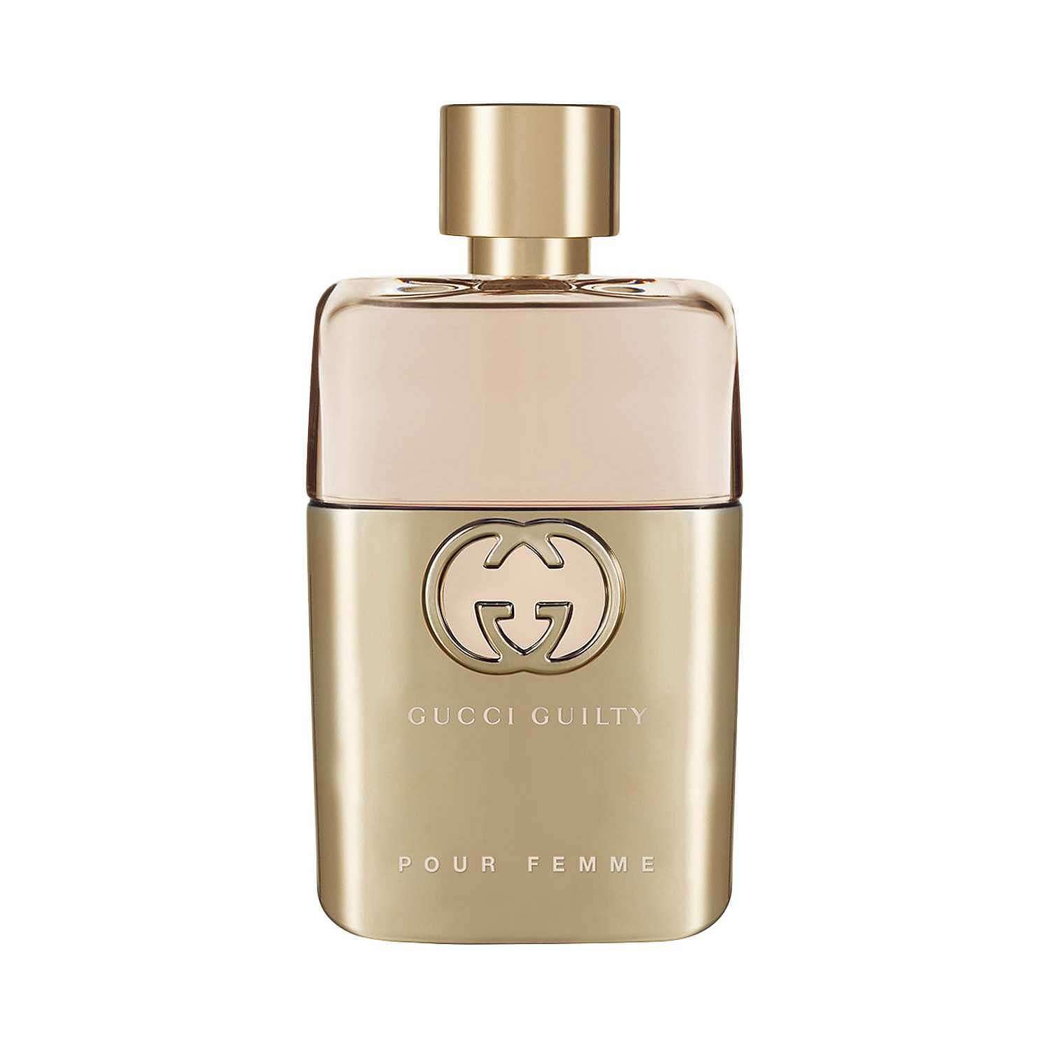 Gucci Guilty Mujer: botella de Eau de Parfum, elegante y adecuada para uso diario.