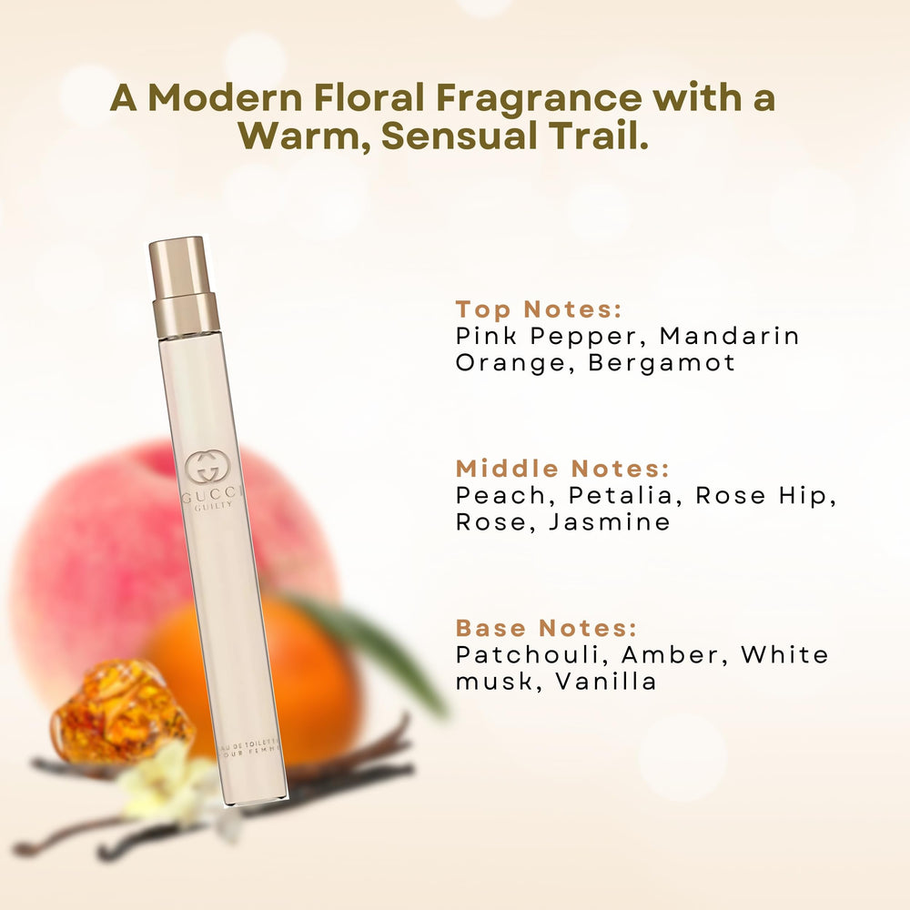 Gucci Guilty Pour Femme, mini perfume ideal para bolso o cartera.