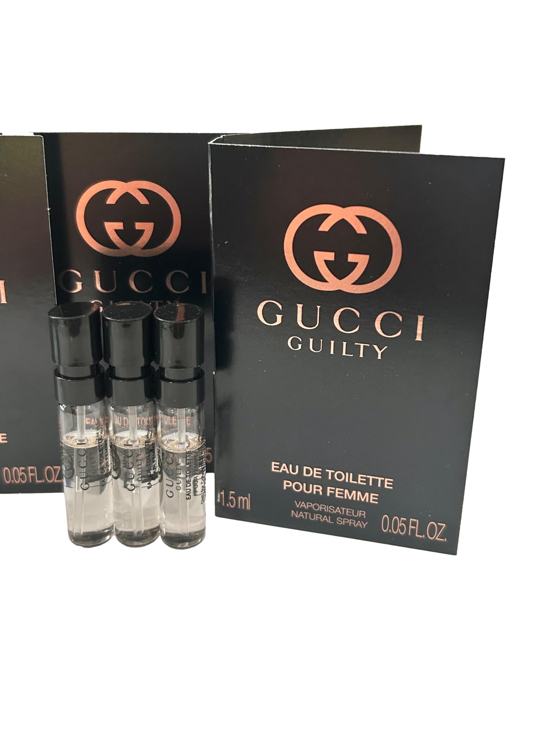 Gucci Guilty three-mini-scent set, testing and daily wear options