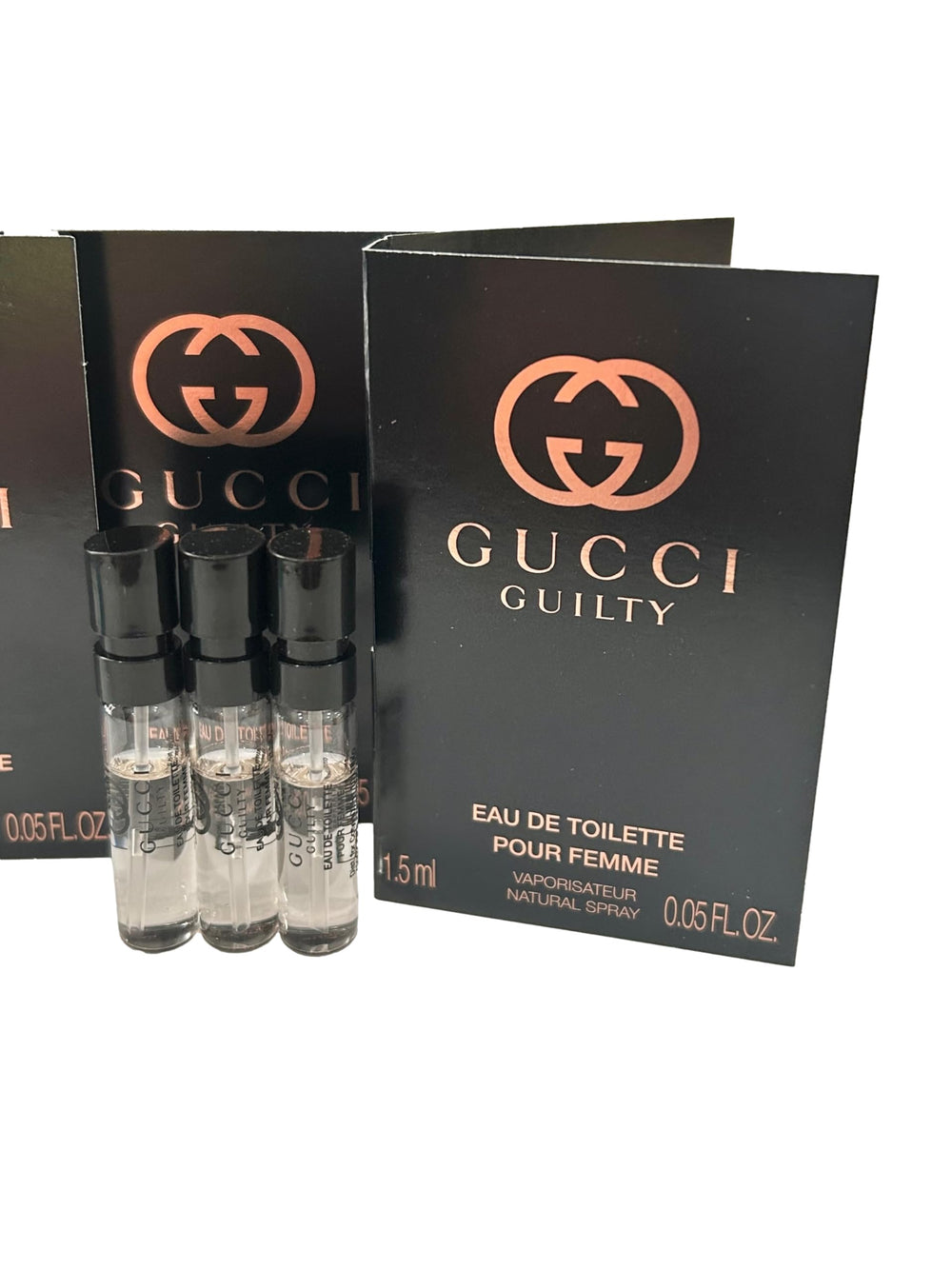 Gucci Guilty three-mini-scent set, testing and daily wear options