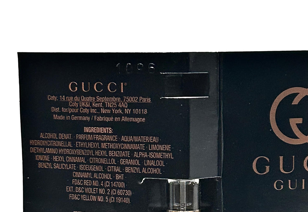 Gucci Guilty women perfume mini, convenient carry-on fragrance choice