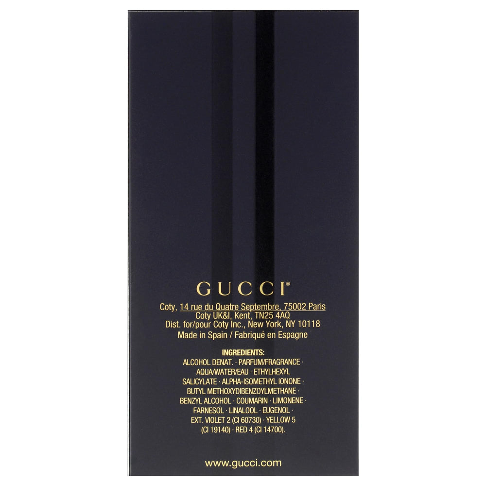 Embalaje elegante de Gucci Intense Oud, ideal como regalo sofisticado.