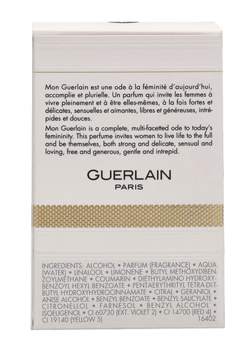 Mon Guerlain, estuche elegante para regalo sofisticado.