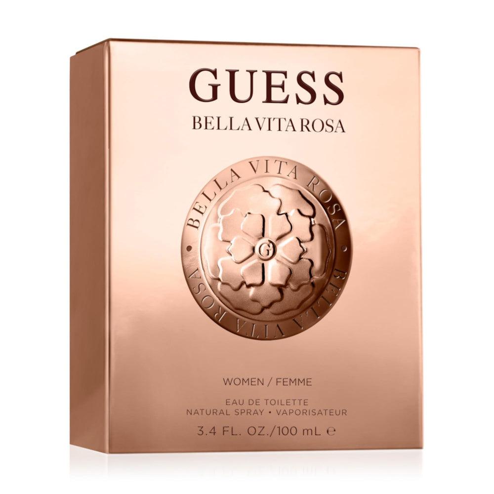 GUESS Bella Vita Rosa: frasco con cierre seguro para viaje y eventos.
