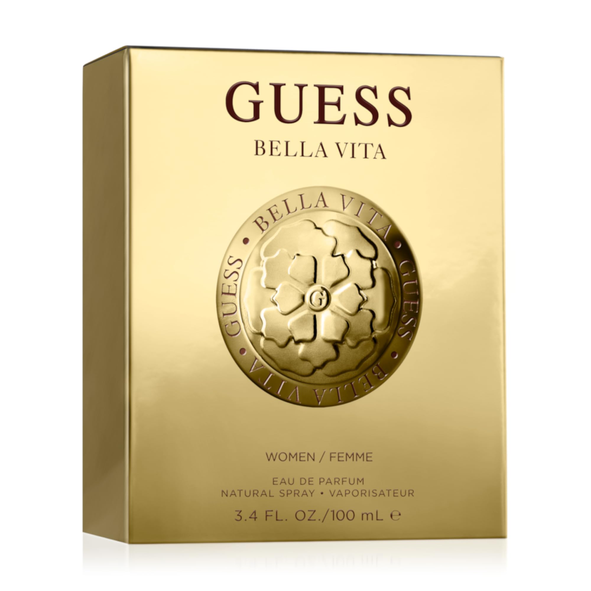GUESS Bella Vita, uso diario para momentos de confianza y cuidado personal.