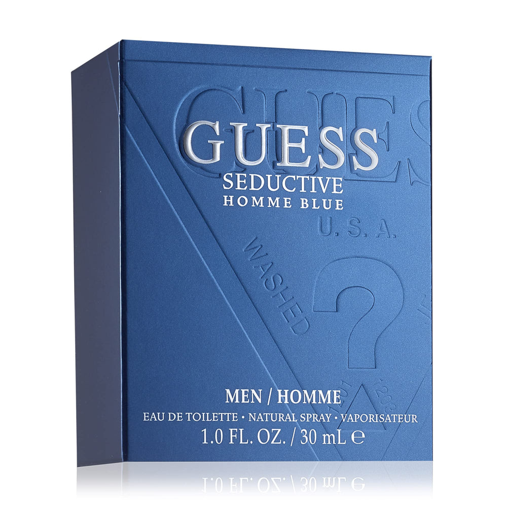GUESS Seductive Blue: caja regalo elegante, lista para sorprender.