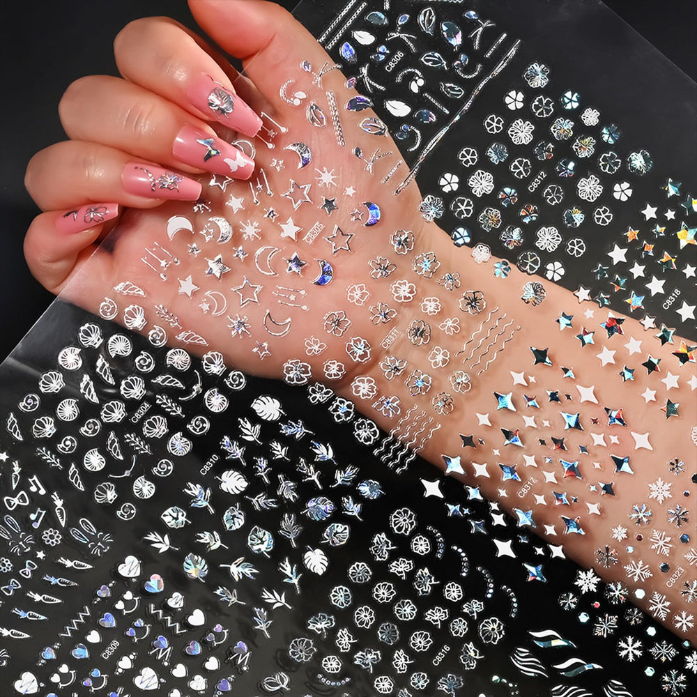 GUFUGU adornos uñas encaje lazo para toque delicado en manicuras