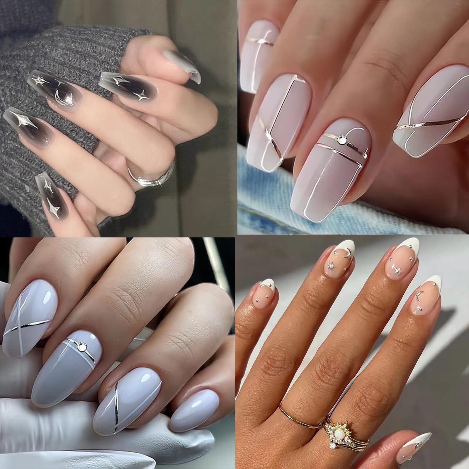 GUFUGU motivos varios para diseño de uñas rápido y creativo