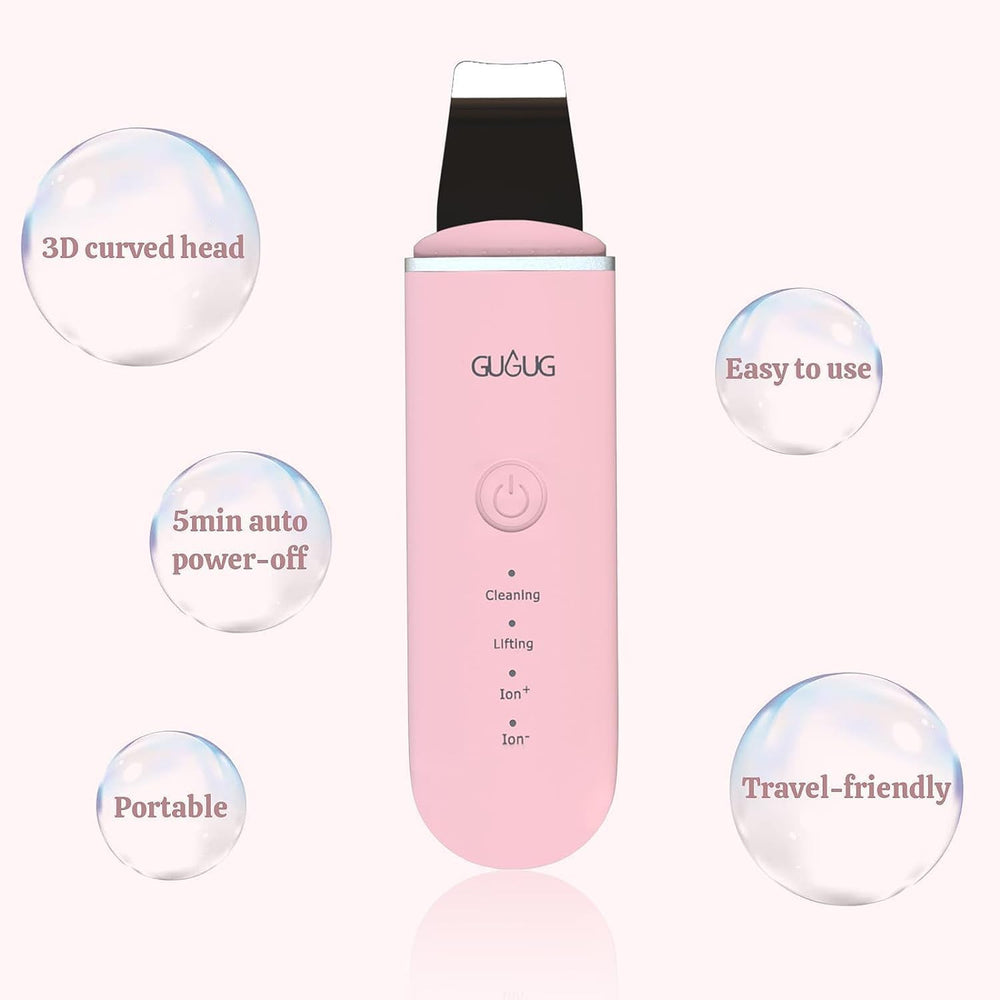 GUGUG modo Ion- facilita absorción de serums y cremas.