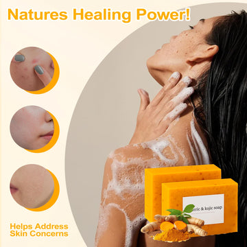 Guluxly Lemon Soap travel-friendly bar for on-the-go routines