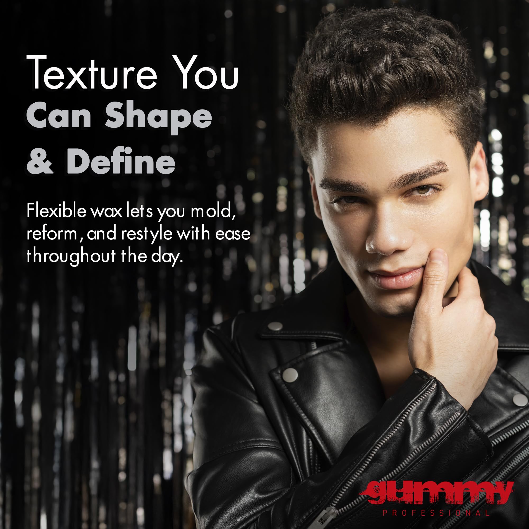 Gummy acabado mate ideal para looks discretos y pulidos.