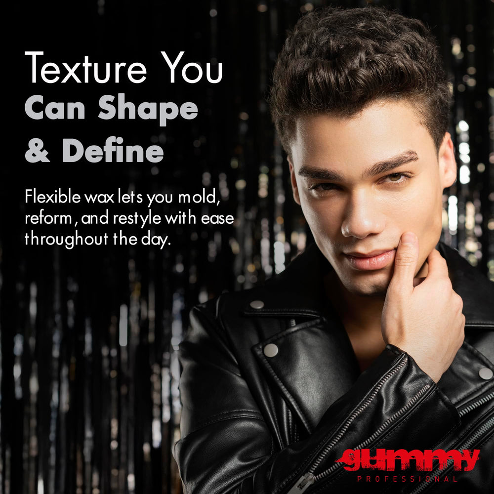 Gummy acabado mate ideal para looks discretos y pulidos.