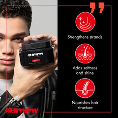 Gummy gel profesional para rizos: definición suave y fijación duradera.