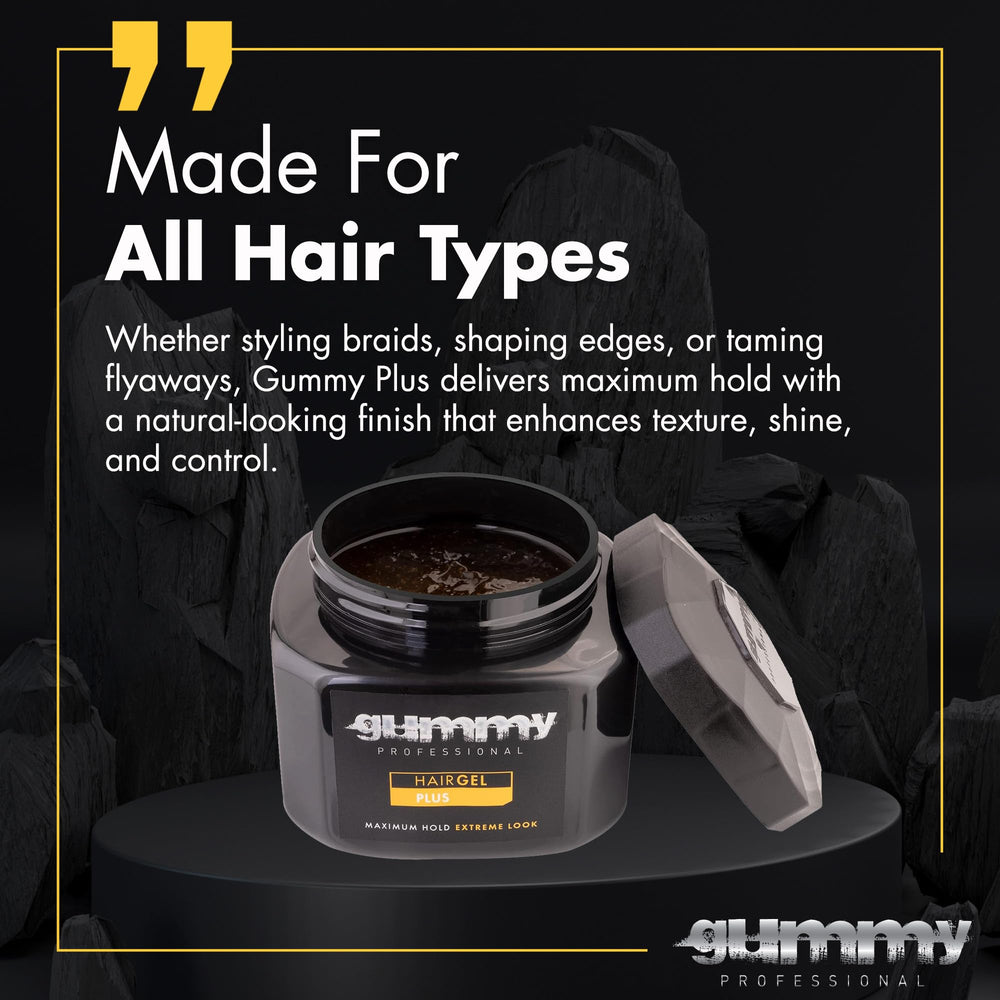 Gummy Professional Plus Gel para definición de bordes, acabado pulido y preciso.