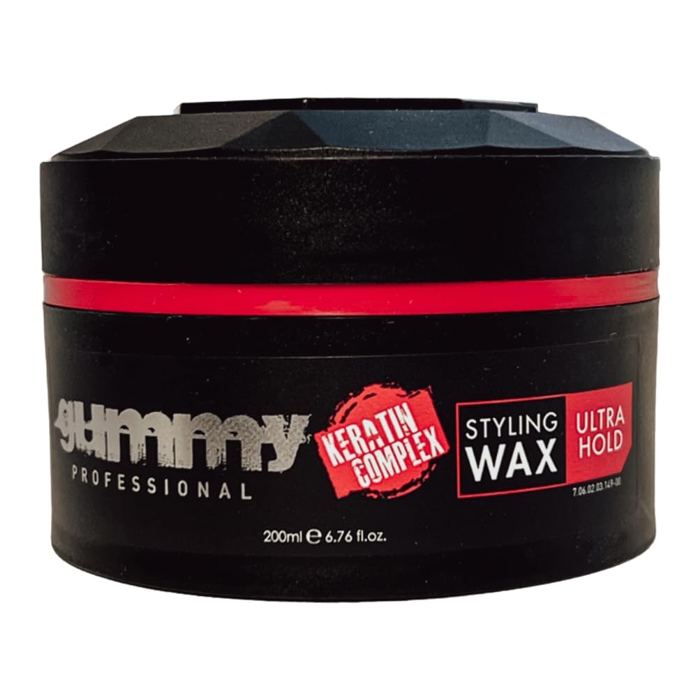 Gummy Ultra Hold bottle pour for quick styling on hair