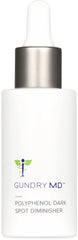Gundry MD Polyphenol Dark Spot Diminisher, botella de 30 ml para tono de piel más uniforme.