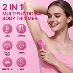 Guodun Armor bikini-trimmer cabezal facial para piel suave.