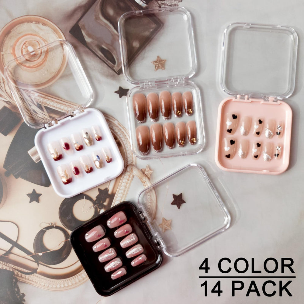 GUXACU cajas rosa 4 pack, añade un toque femenino y orden.