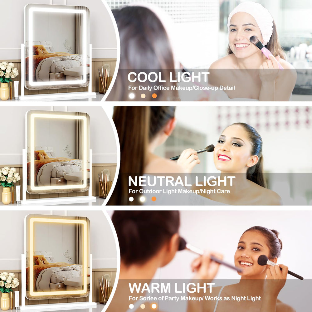 Miroir Gvnkvn, usage quotidien et transport facile grâce à la conception légère.