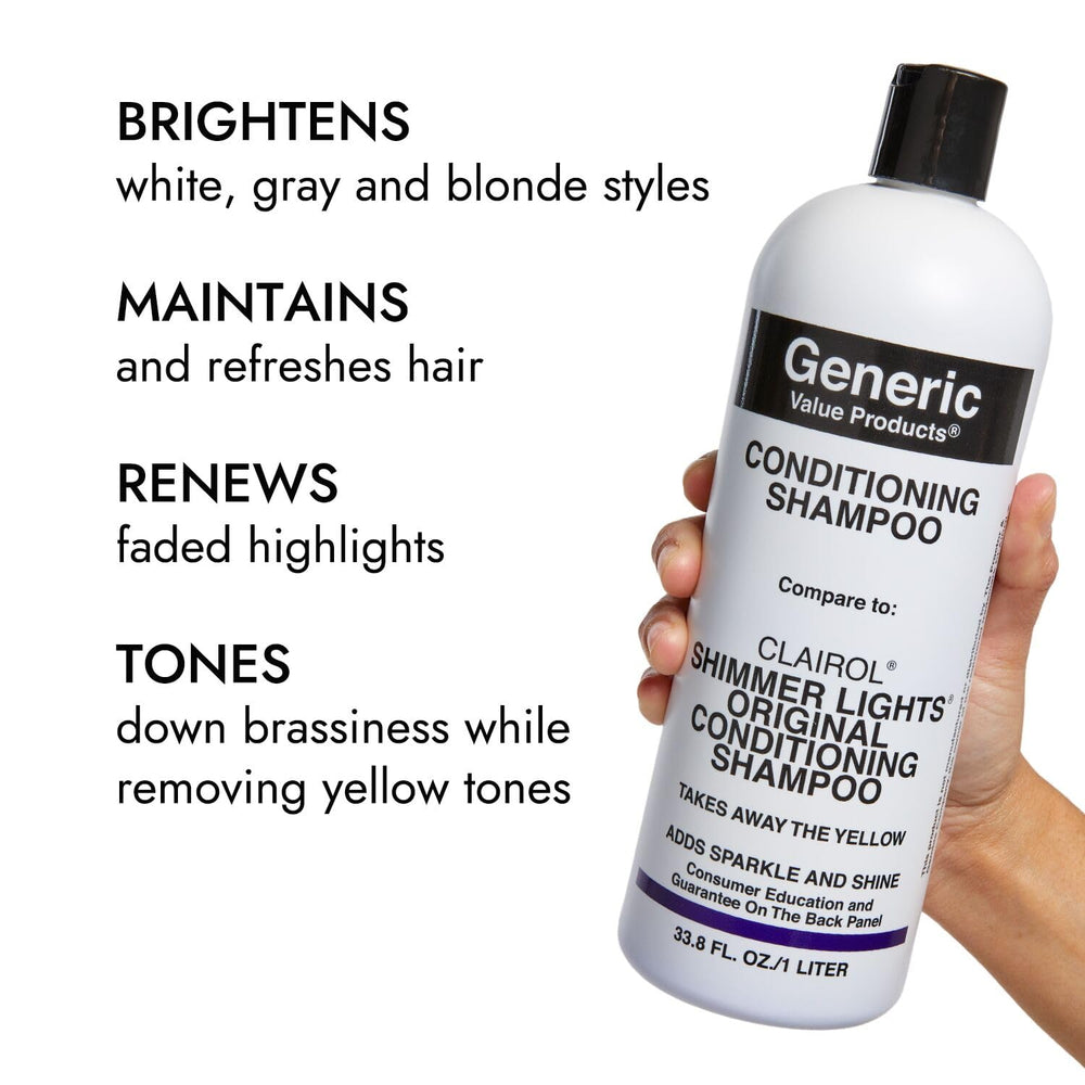 Mechas más brillantes tras usar el champú morado de GVP