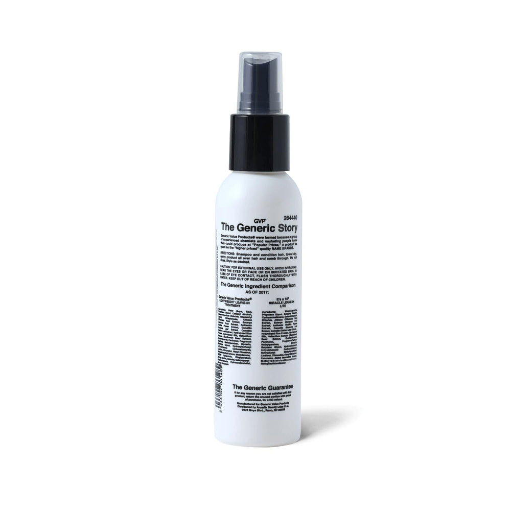 GVP tratamiento sin enjuague, textura seda, cabello suave y manejable