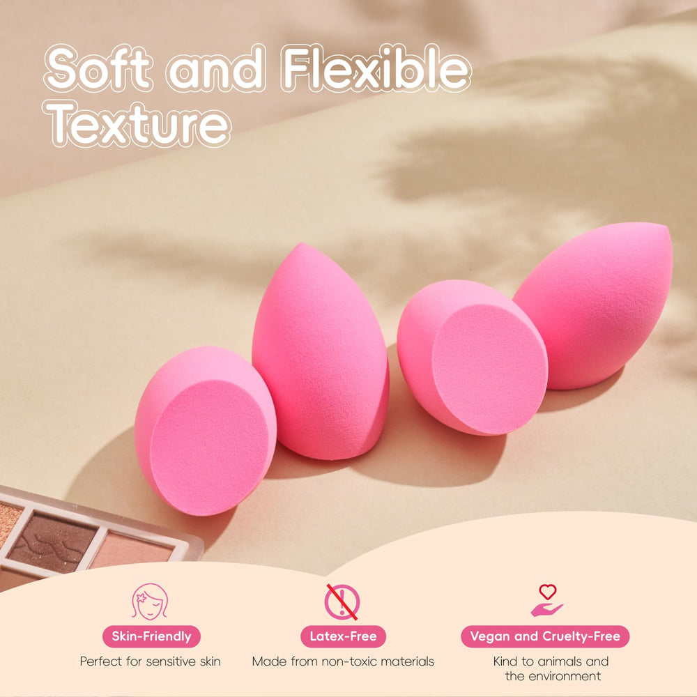 GWT esponjas con textura tipo malvavisco para maquillaje suave.