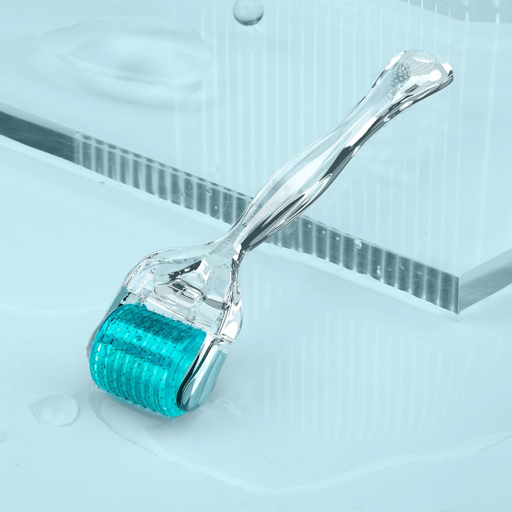 GXBRSY Derma Roller con accesorios compatibles para mantenimiento.