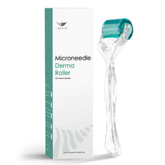 GXBRSY Derma Roller con 192 agujas de titanio para uso facial en casa.