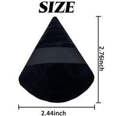 GXXMEI puff polvo triangular, textura suave para difuminar