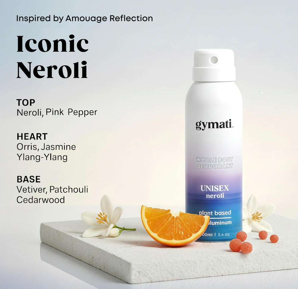 Close-up of aloe zinc ingredients in Gymati formula.