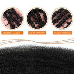 GZVIS Ligereza y suavidad para trenzas Afro Twist.