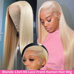 GZX cabello rubio 613 liso, densidad 180 para peinados abundantes