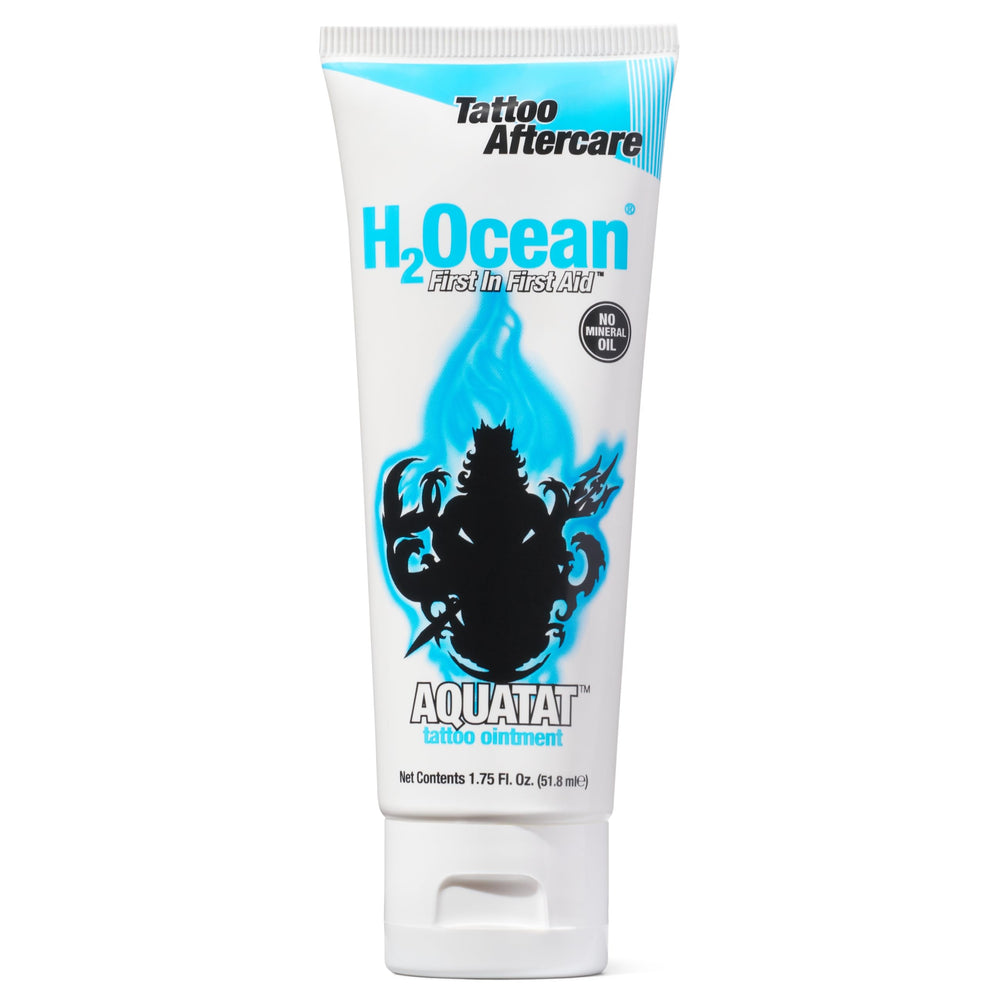 H2Ocean Aquatat crema curación tatuajes: alivio suave para la piel