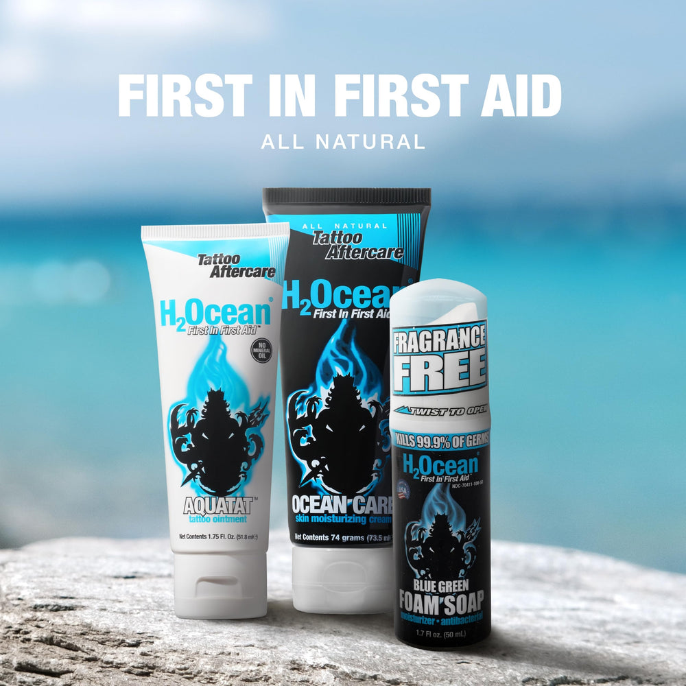H2Ocean Minerales marinos: beneficios para una curación suave y natural.