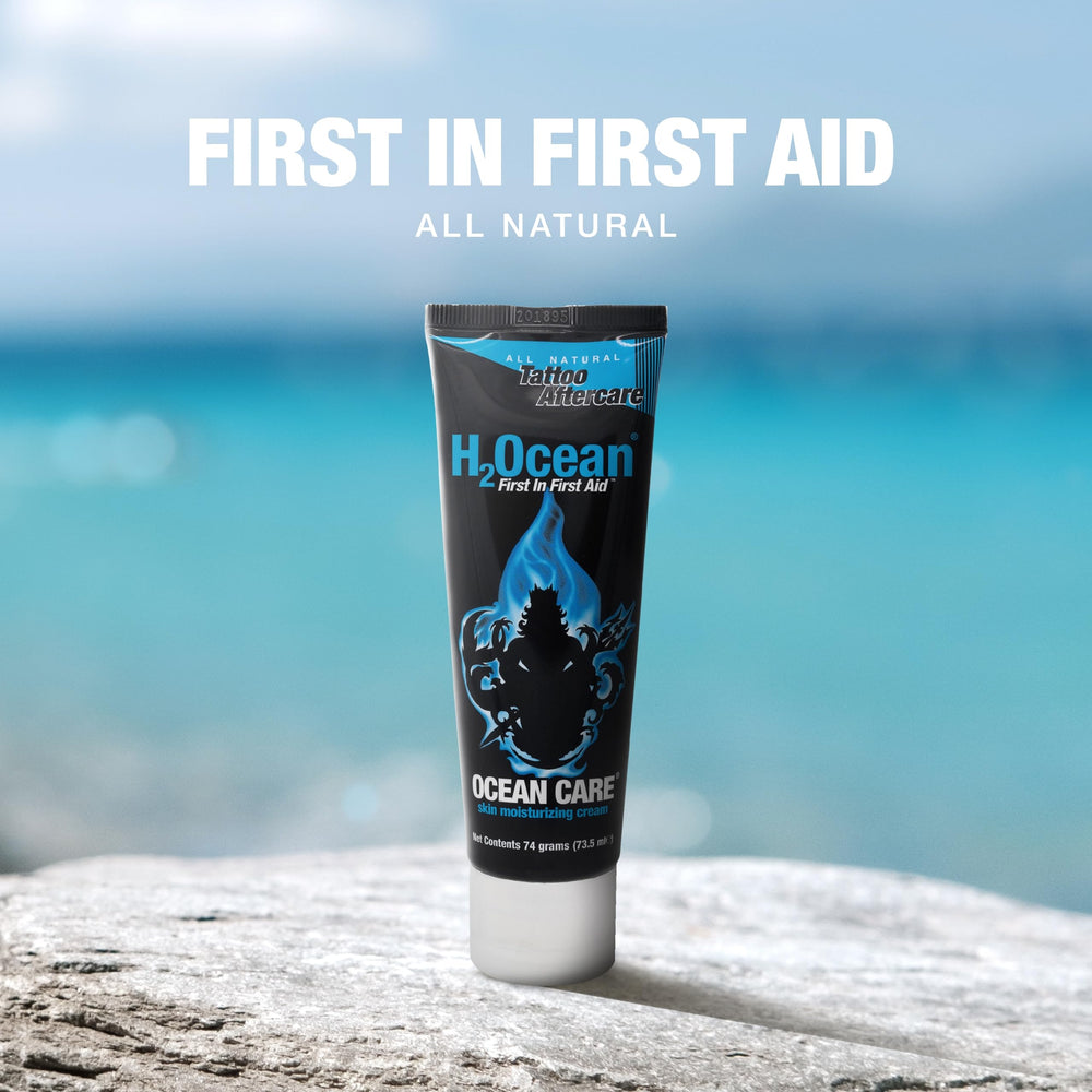 Fórmula de H2Ocean sin fragancia para piel sensible de tatuajes