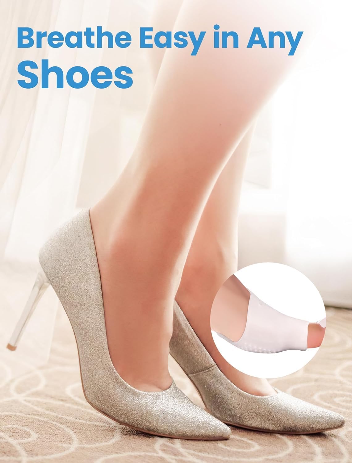 Habioer separadores de dedos: diseño suave para confort del pie