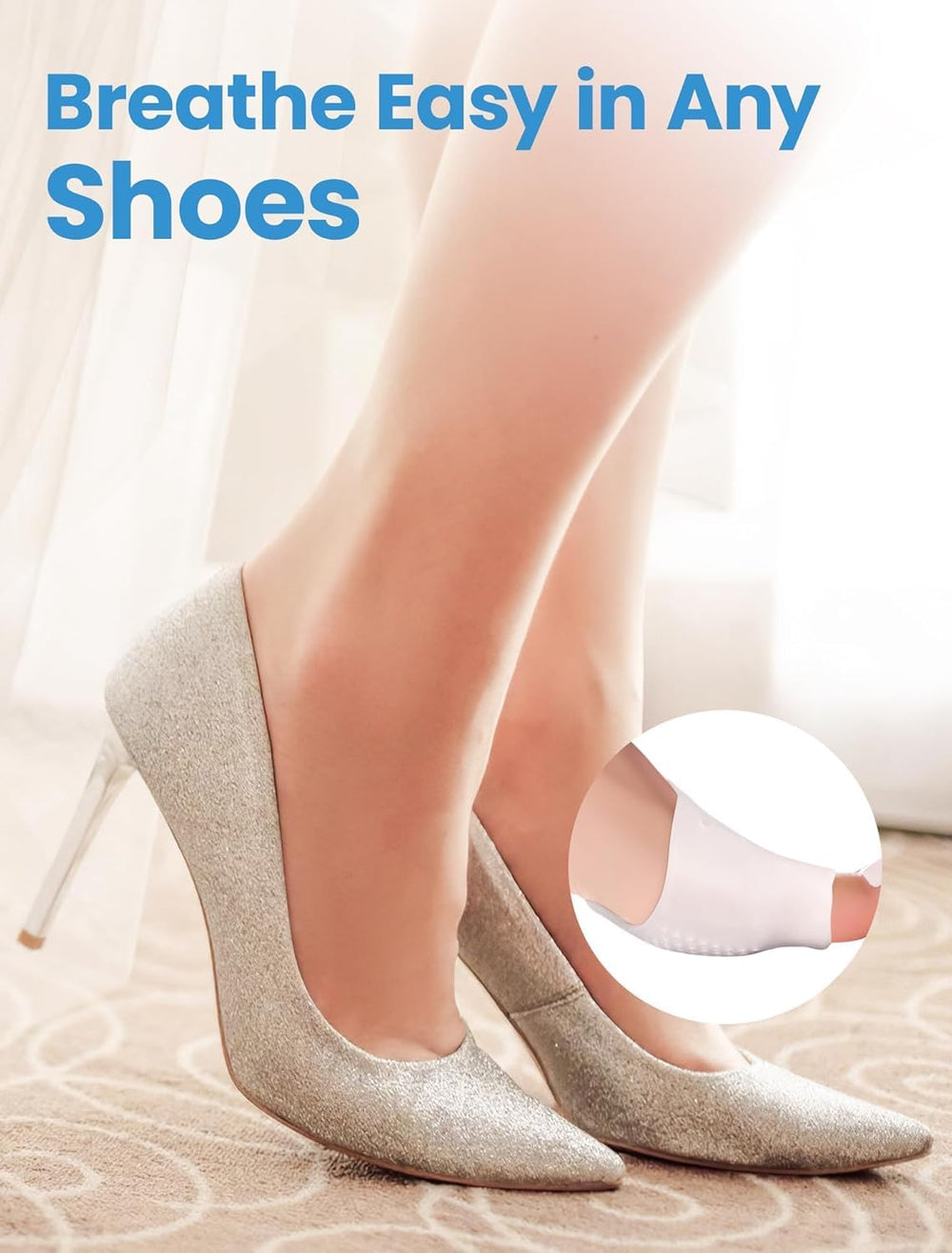 Habioer separadores de dedos: diseño suave para confort del pie
