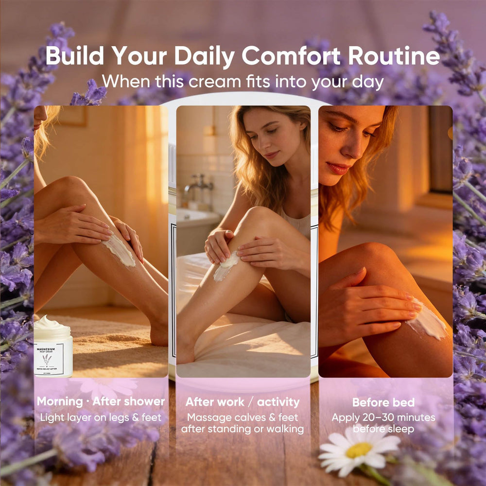 HABOHUSE Crème neuropathie pieds jambes mains usage polyvalent
