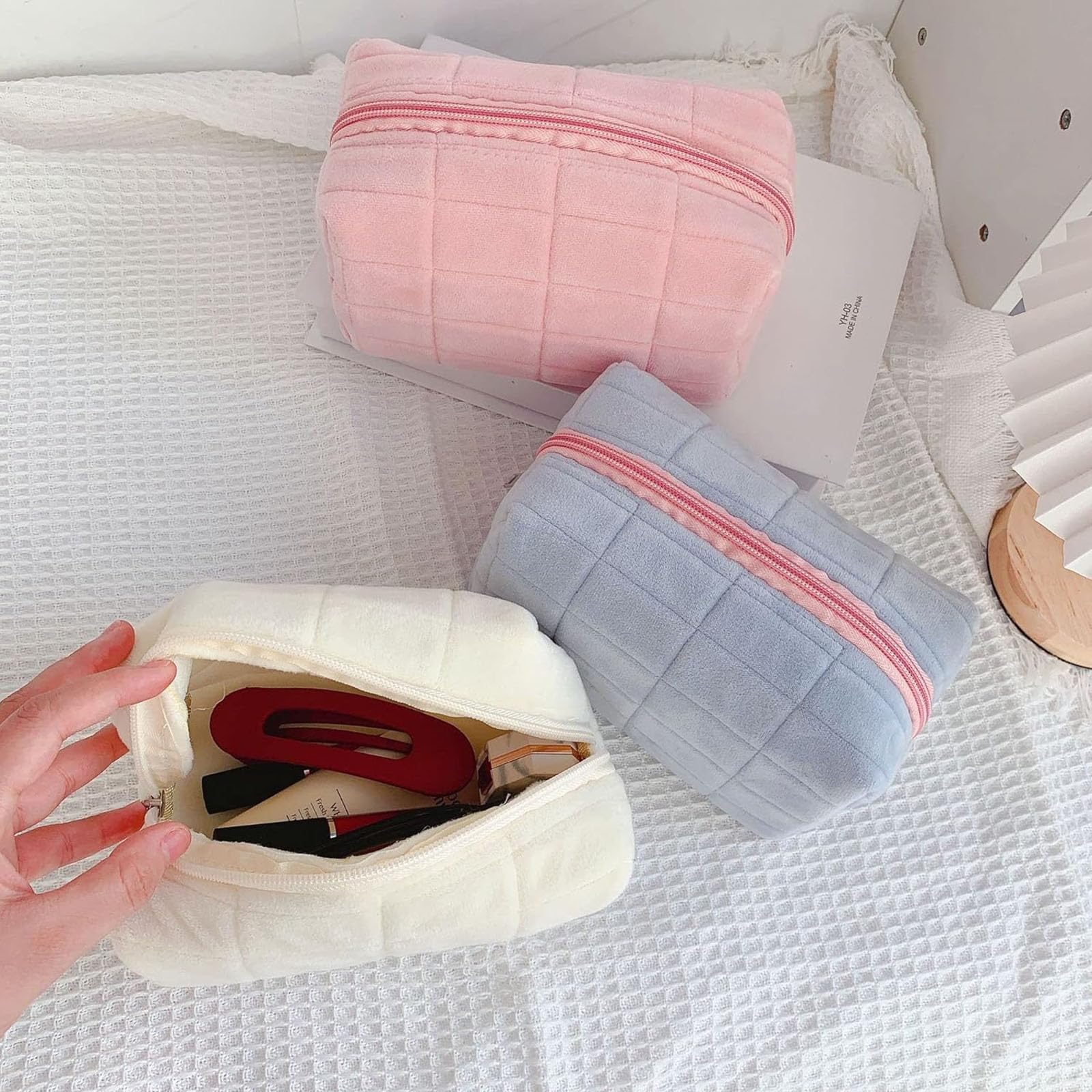HABUAETY regalo ideal, bonito bolso maquillaje