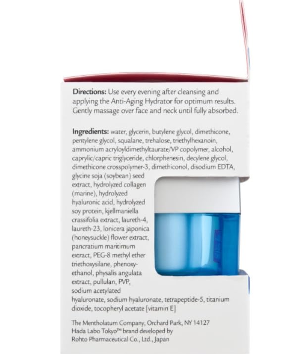 Hada Labo Tokyo nightly routine shot invites a simple skincare ritual.