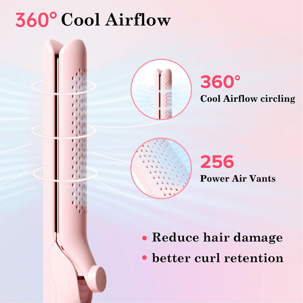 Hahahope aire-360-enfriamiento para fijar estilos con enfriamiento.