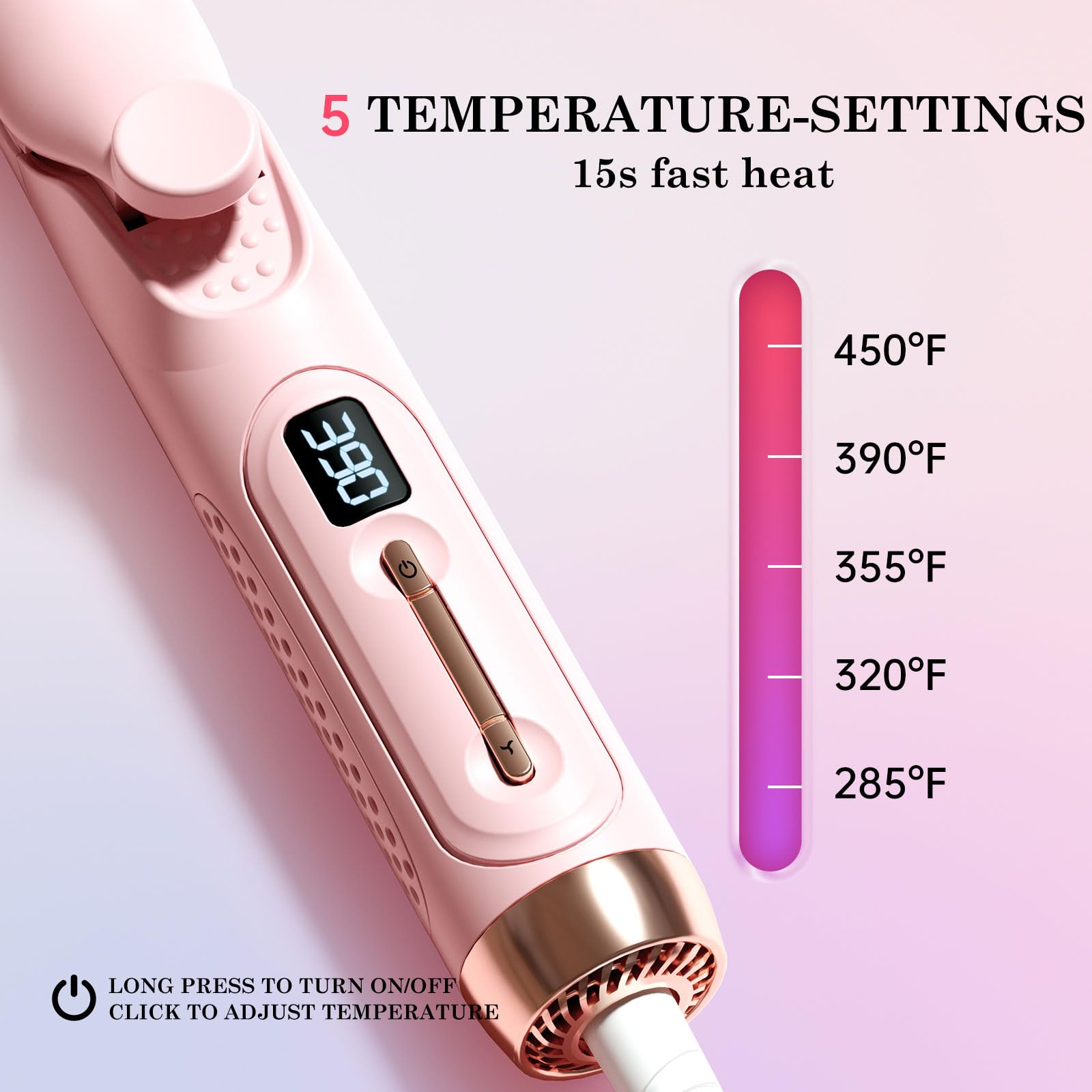 Hahahope pantalla digital de temperatura para control preciso.