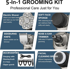HAHAKEE conjunto 5 en 1 con accesorios para grooming completo.