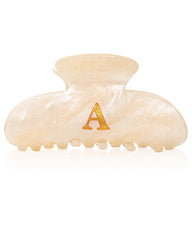 HAIMEIKANG clip pelo acrílico con textura marble para un look elegante