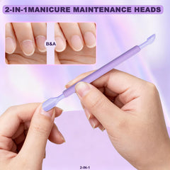 Limpiador de suciedad de uñas HaimiLiya, diseño seguro para piel y uñas.