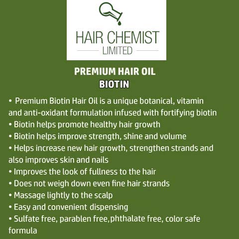 Hair Chemist Biotina Pro-Growth aporta brillo suave a cada hebra