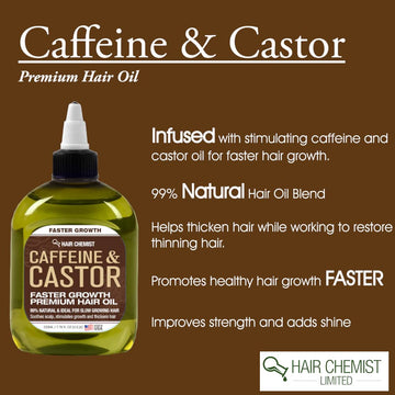 Hair Chemist textura del aceite para brillo natural.
