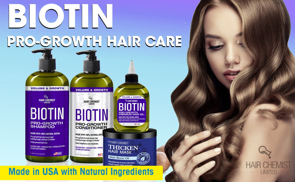 Hair Chemist Pro-Growth Aplicación diaria para rutina capilar.