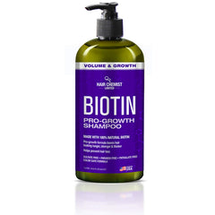 Hair Chemist Pro-Growth Champú, textura de espuma para cabello más manejable.