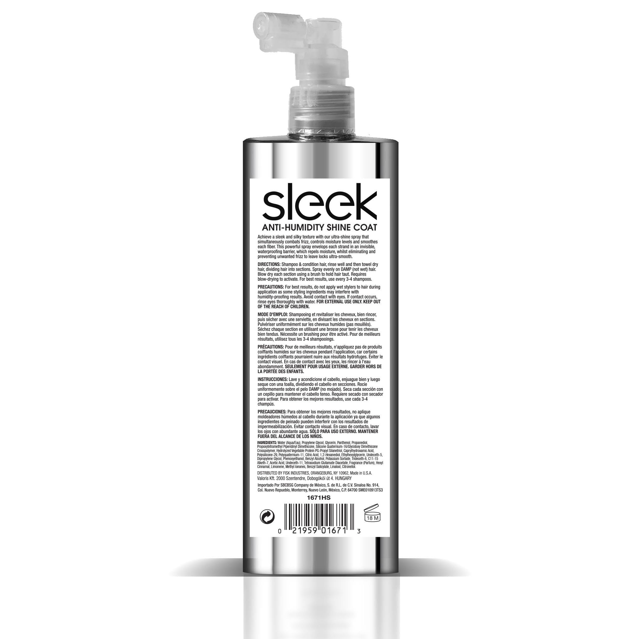 Hair Chemist Sleek elimina frizz y desenreda con suavidad.